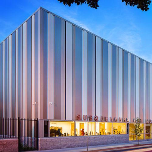 Paneel-Fassadenverkleidung - IW-20A - Centria Architectural Systems - galvanisiertem Stahl / profiliert