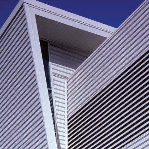 Aluminium-Lüftungsgitter - SERIES LOUVERS - Centria Architectural Systems - rechteckig / linear / zur Außenaufstellung
