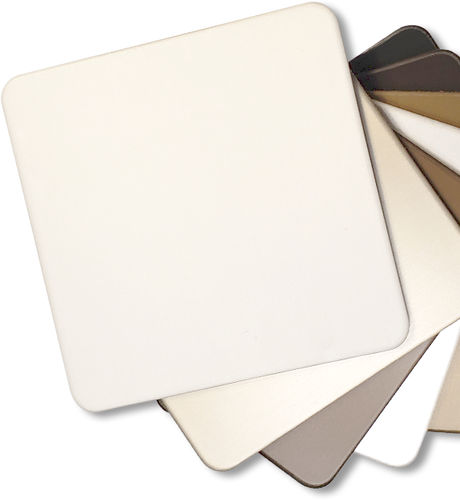Verbundwerkstoff-Fassadenverkleidung - FROST ™  - Alpolic - Metall / Aluminium / glatt