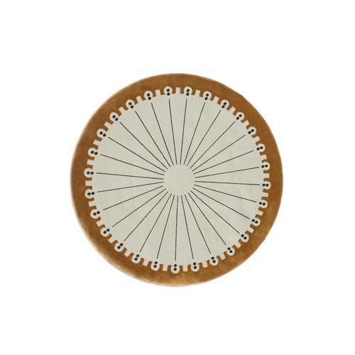 Moderner Teppich - CoDeco - indikon srl - mit geometrischen Motiven / Karomuster / Neuseelandwolle