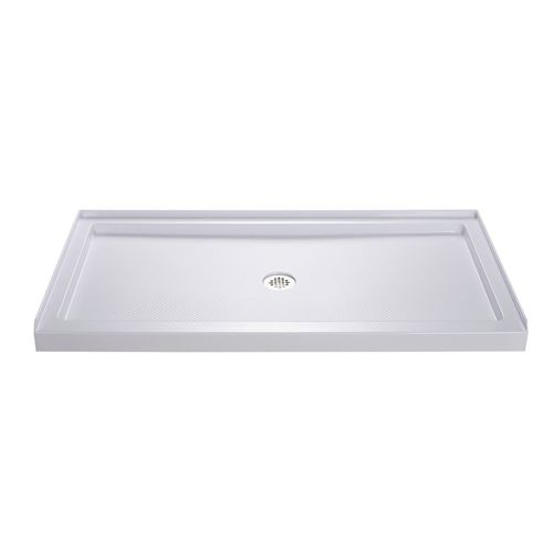 Rechteckige Duschwanne - DLT-1132320 - DreamLine - zum Einbauen / Glasfaser / ABS