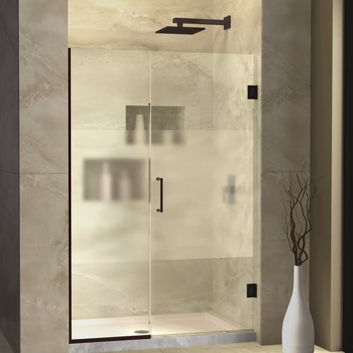 Einflügelige Duschwand - UNIDOOR PLUS PRIVACY - DreamLine - festinstalliert / für Nischen / Hartglas