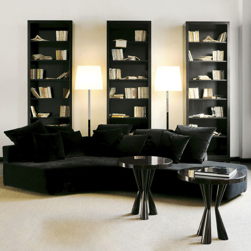 Ecksofa - PIANOFORTE - DOM edizioni - modern / Stoff / schwarz