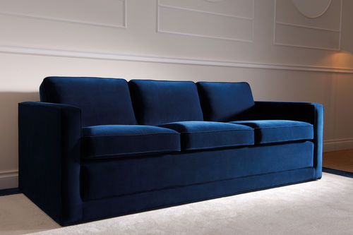Modulsofa - CHARLES - DOM edizioni - modern / Stoff / blau