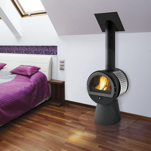 Holz-Kaminofen - OTENTIC - ATELIERS FRANCE TURBO - 6 kW / 8 kW / modern