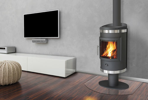 Holz-Kaminofen - MODULIA - ATELIERS FRANCE TURBO - 6 kW / 8 kW / modern