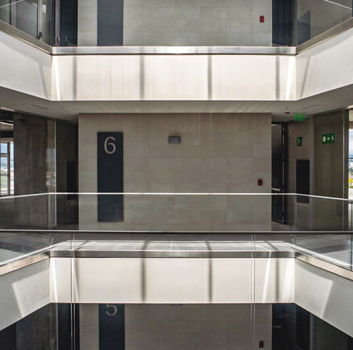 Aluminium-Befestigungssystem - GLASSFIT FLOW SV-1702 SIDE - COMENZA - für Geländer / für hinterlüftete Fassade / Außen