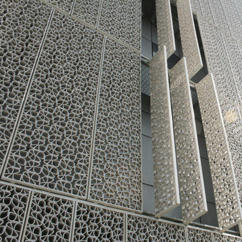 Terrakotta-Sonnenschutzlamelle - F14 SPECIAL DESIGN - Ceipo ceramiche - für Fassaden