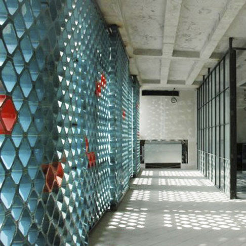 Terrakotta-Sonnenschutzlamelle - F15 SPECIAL DESIGN - Ceipo ceramiche - für Fassaden