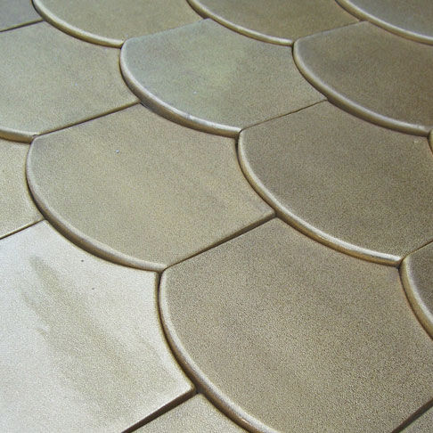 Biberschwanz-Dachziegel - GLAZED SQUAMA - Ceipo ceramiche