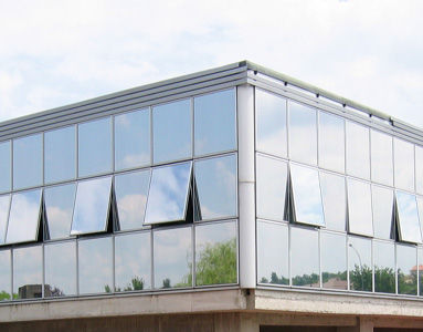 Dekorative Folie / für Fassade - ONE WAY MIRROR - GLACE CONTROLE - für Innenausbau / Glas / transparent