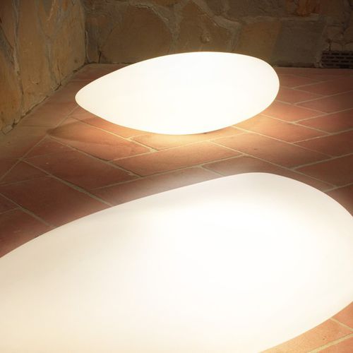 Bodenlampe - STONE - Pan S.r.l. - Thermoplast / modern / mit Kabel