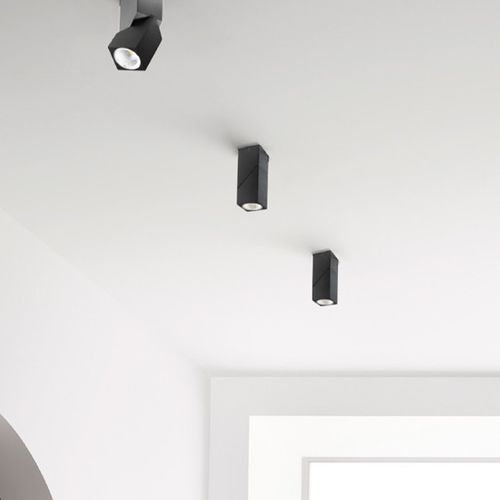 Deckenstrahler - DIPPY - Pan S.r.l. - wandmontiert / LED / in Würfelform