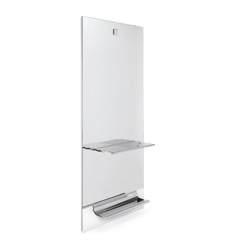 Moderner Schminktisch - EDONUDO - Gamma & Bross - Holz / Aluminium / wandmontiert