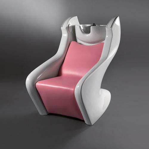 Waschsessel mit Fußstütze - TEKNOWASH S - Gamma & Bross - Keramik / 1 Platz / von Karim Rashid