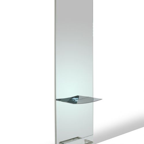 Moderner Schminktisch - GAVA046PL - Gamma & Bross - Aluminium / wandmontiert / für Frisörsalon