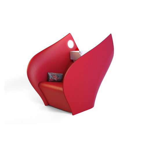 Waschsessel / originelles Design - BEAUTY FLOWER - Gamma & Bross - Keramik / 1 Platz