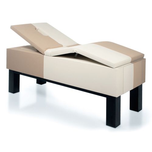 Elektrische Massageliege - MONOLITH MAC - Gamma & Bross - Holz / Vinyl / mit Stauraum