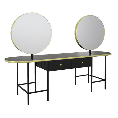 Schminktisch / originelles Design - BETELGEUSE - Gamma & Bross - Metall / für Frisörsalon / für Schönheitssalon