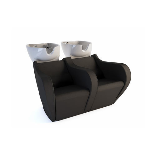 Waschsessel mit Fußstütze - CELEBRITY PRIME SHIATSU SOFA 2P - Gamma & Bross - Keramik / Zweisitzer
