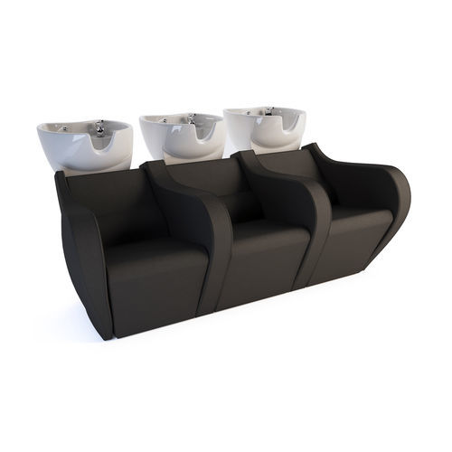 Waschsessel mit Fußstütze - CELEBRITY PRIME SHIATSU SOFA 3P - Gamma & Bross - Keramik / 3 Plätze
