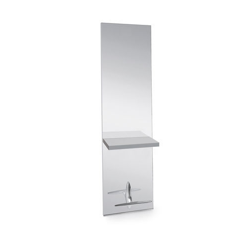 Moderner Schminktisch - MIROK ANNIVERSARY INOX - Gamma & Bross - Aluminium / Edelstahl / wandmontiert