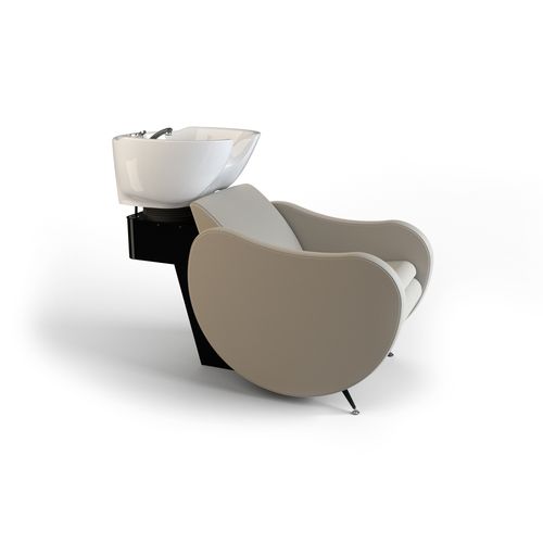Kunstleder-Waschsessel - MAMBOWASH BASIC FULL COLOR - Gamma & Bross - Keramik / 1 Platz
