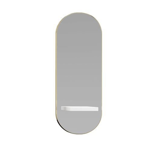 Moderner Schminktisch - OBLONG - Gamma & Bross - Acryl / wandmontiert / für Frisörsalon
