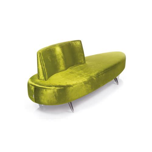 Sofa / originelles Design - ISLAMORADA 190 - Gamma & Bross - für Empfangsbereich / Stoff / Vinyl