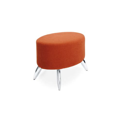 Modernes Sitzkissen - ISLAMORADA - Gamma & Bross - Stoff / Holz / poliertes Aluminium