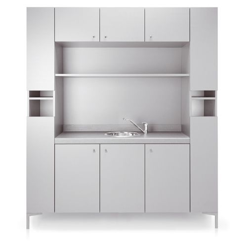 Waschbeckenmöbel für Friseursalons für Frisörsalon - BACKSYSTEM 170 - Gamma & Bross