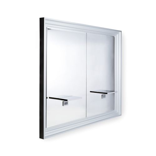 Moderner Schminktisch - OTELLO INFINITE (240)  - Gamma & Bross - Edelstahl / extrudiertes Aluminium / wandmontiert