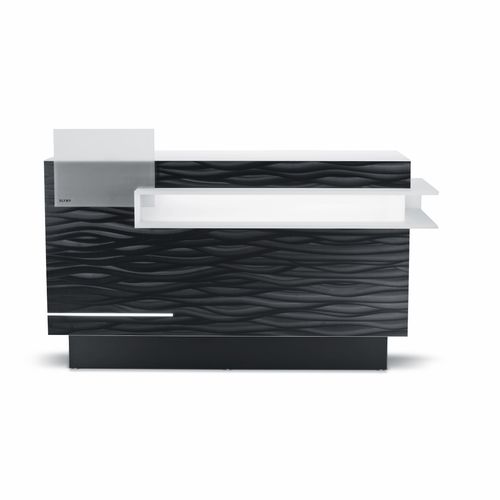 Modulare Empfangstheke - SENSO - OLYMP - Holz / Plexiglas® / beleuchtet