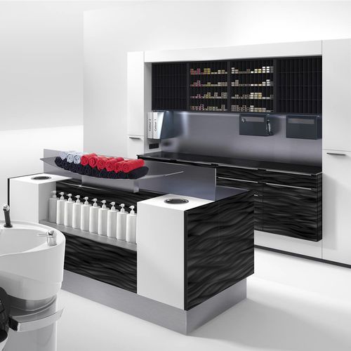 Boden-Ablagemöbel - OLYMP  - OLYMP - für Frisörsalon