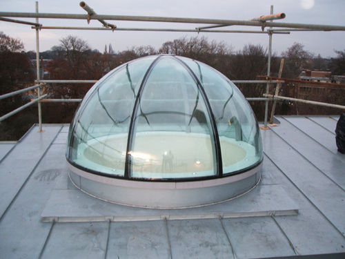 Metall-Dachverglasung - Glazing Innovations