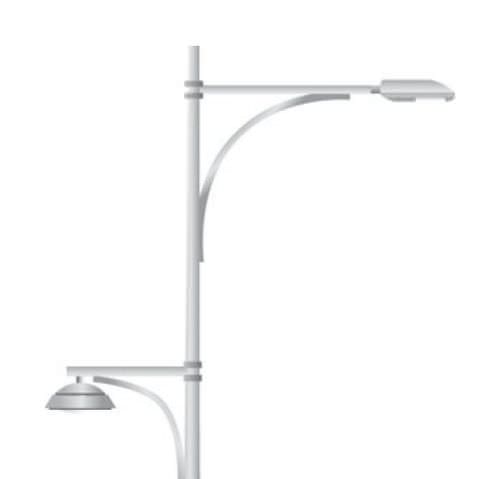 Straßenlaterne - ESBELTA - Simon Lighting - modern / Stahl / LED