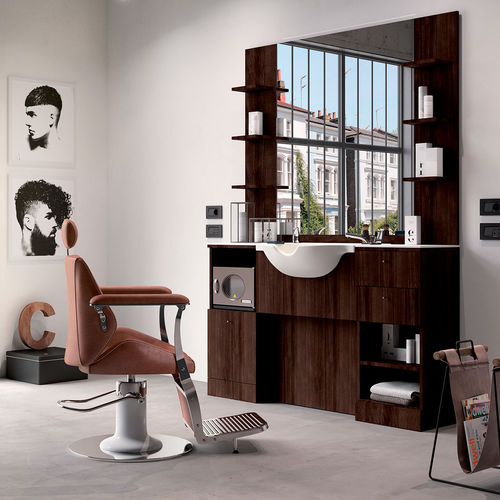 Schminktisch für Friseursalon - EASY  - Beauty Star - modern / Holz / wandmontiert