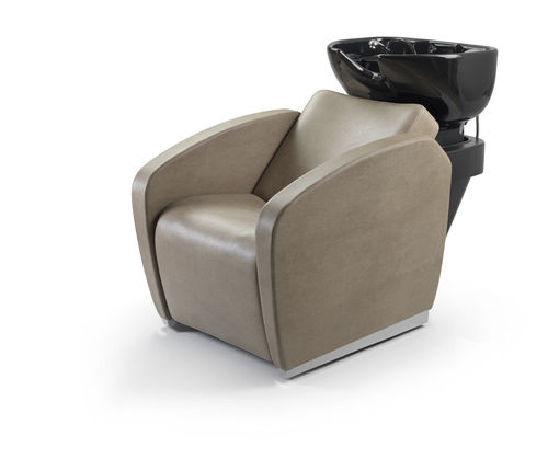 Waschsessel mit Fußstütze - NEW ALMOND - Beauty Star - Keramik / 1 Platz