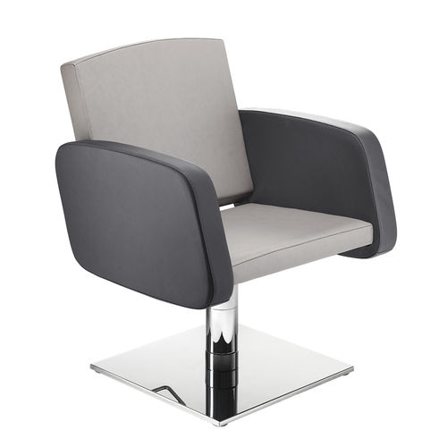 Moderner Friseurstuhl - DORA - AGV group - Metall / individuell gestaltbar / schwarz