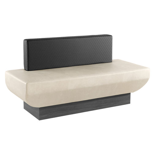 Modernes Sofa - CLARK - AGV group - Leder / Schaumstoff / mit Armlehnen