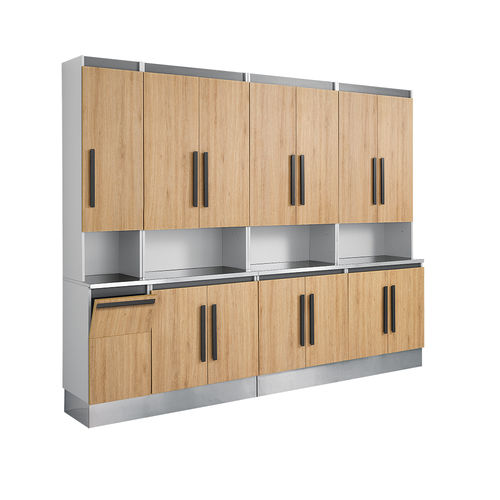 Bodenstehendes Ablagemöbel - SERVIMOB - AGV group - modern / Edelstahl / beige