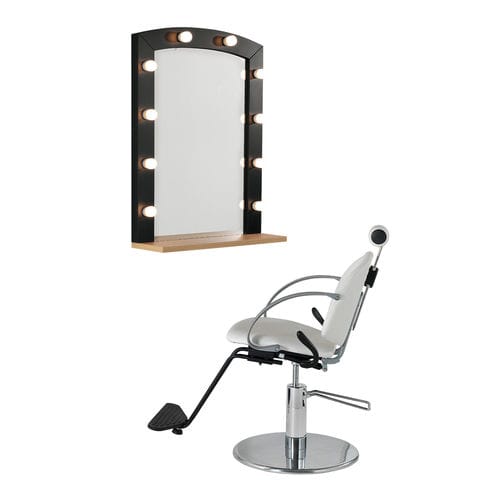 Wandmontierter Spiegel - VISION - AGV group - für Schönheitssalon / modern / rechteckig