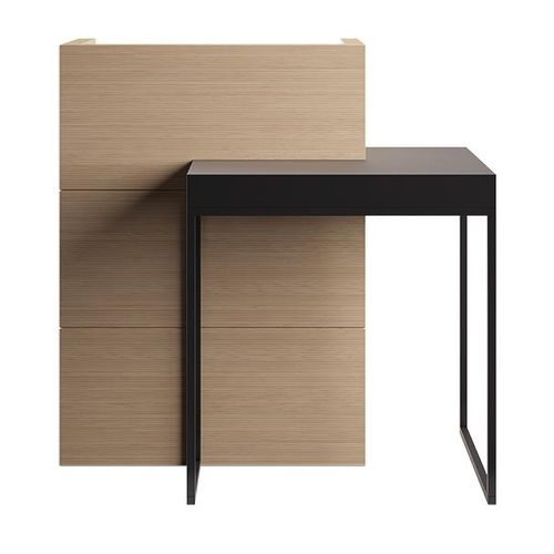 Holz-Empfangstheke - PHILOSOPHY - Cindarella - Laminat / für Frisörsalon