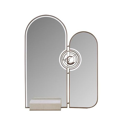 Schminktisch / Art Deco - BABYLON - Cindarella - Metall / wandmontiert / für Frisörsalon
