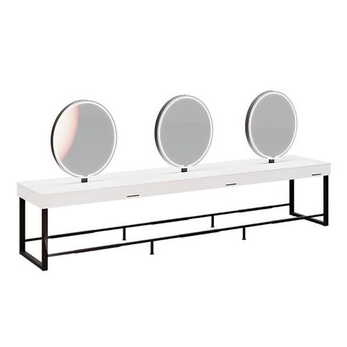 Moderner Schminktisch - MUSE - Cindarella - Holz / Metall / für Frisörsalon