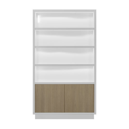 Moderne Vitrine - BOX 476 - FIAPP - Laminat / beleuchtet / maßgefertigt