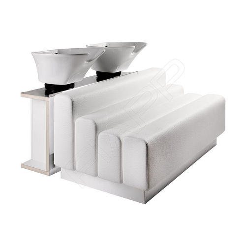 Kunstleder-Waschsessel - PRYSMA 1021 WU - FIAPP - Keramik / originelles Design / Zweisitzer