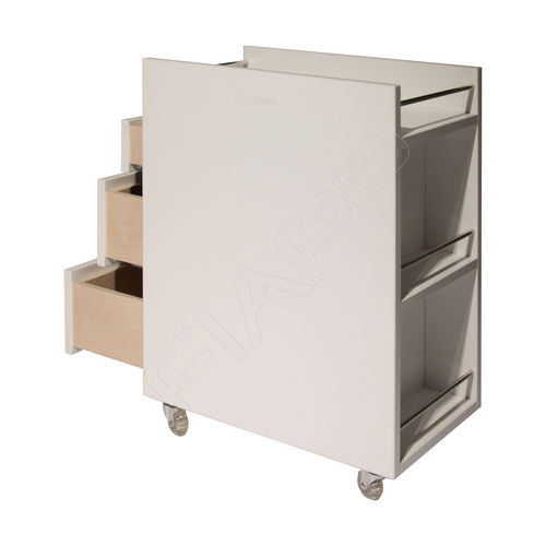 Wagen für Frisörsalon - UTILITY 508 - FIAPP - für Schönheitssalon / individuell gestaltbar / Laminat