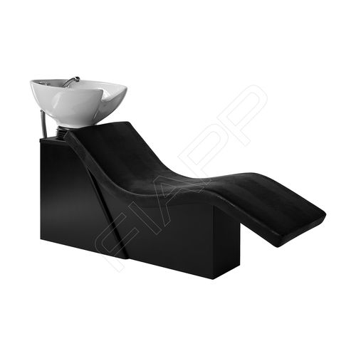 Waschsessel mit Fußstütze - GODIVA 1016 CLM WU - FIAPP - Kunstleder / Keramik / originelles Design