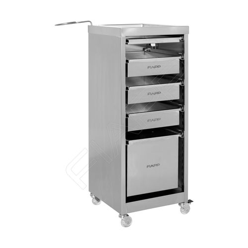 Wagen für Frisörsalon - UTILITY 511 - FIAPP - für Schönheitssalon / Edelstahl
